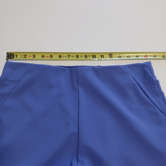 Torrid Wide Leg Studio Refined Crepe High Rise Pant Pull On 12 TALL Periwinkle - Picture 11 of 15